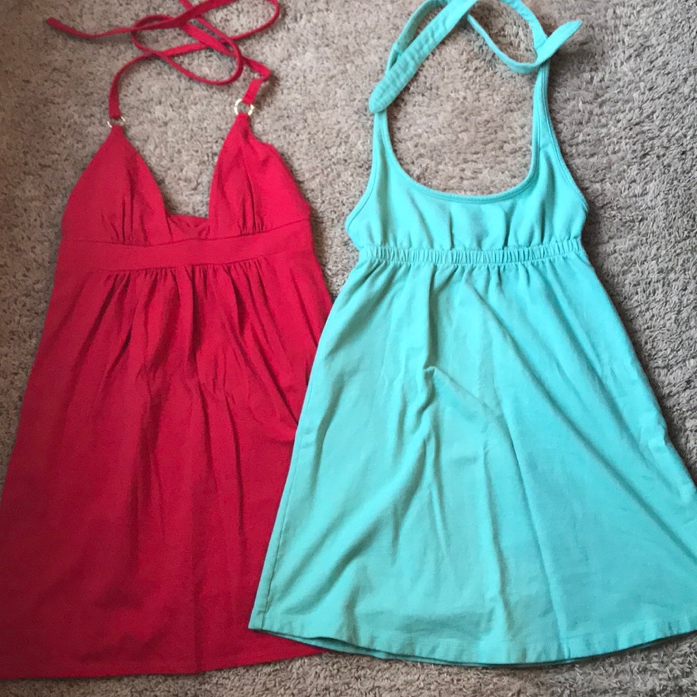 Red summer dress from Victoria’s Secret